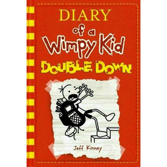 Diary Of A Wimpy Kid Double Down & Old School Books By Jeff Kinney Paperback (2) - Picture 3 of 7